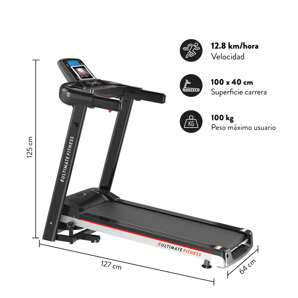 Trotadora Electrica Ultimate Fitness E300 Pro