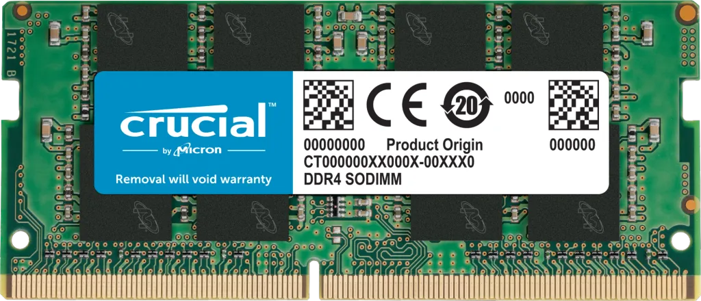 CRUCIAL 8G DDR4 3200 SODIMM CT8G4SFS832A  [Open box] [Wl]