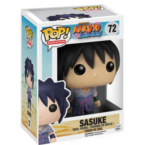 Naruto Shippuden Funko Pop Sasuke 72 [Openbox]