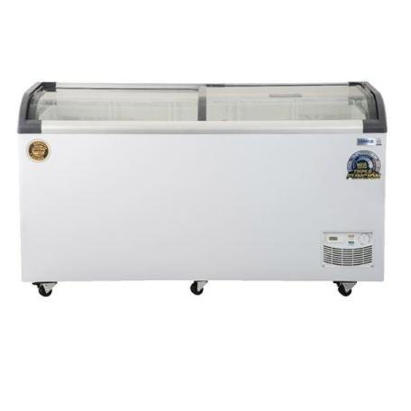 Conservadora Vidrio Semi-Curvo Ventus Ctv-520Q Blanco 520Lts