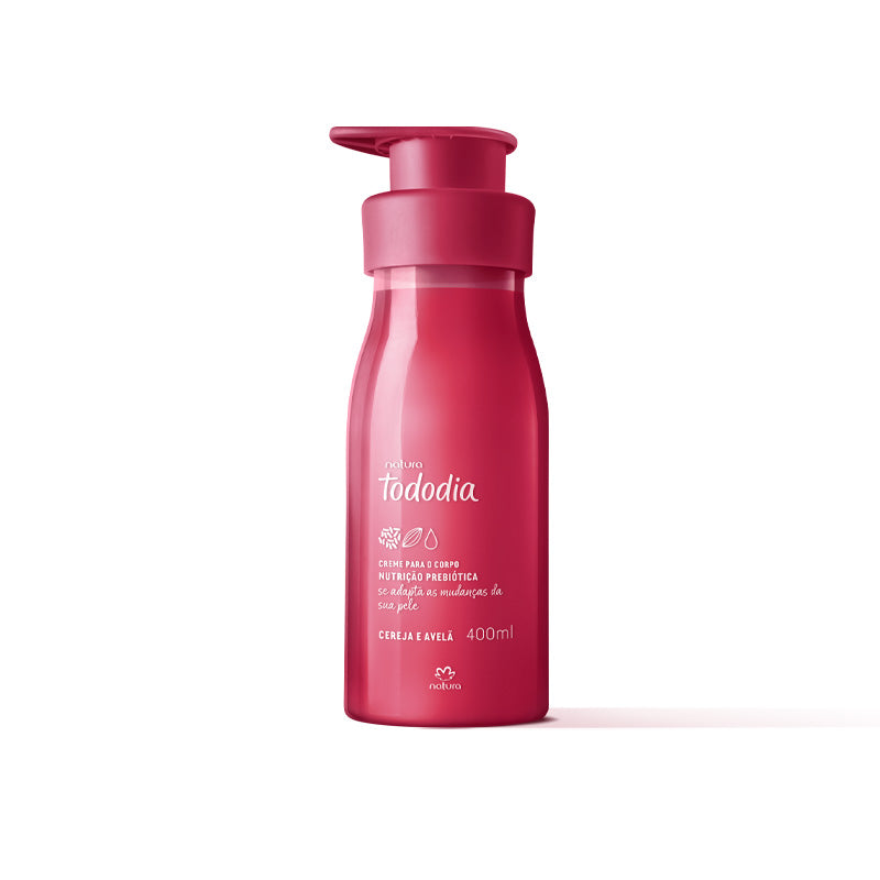 Crema Para El Cuerpo Natura Tododia / Cereza Y Avellana 400 Ml
