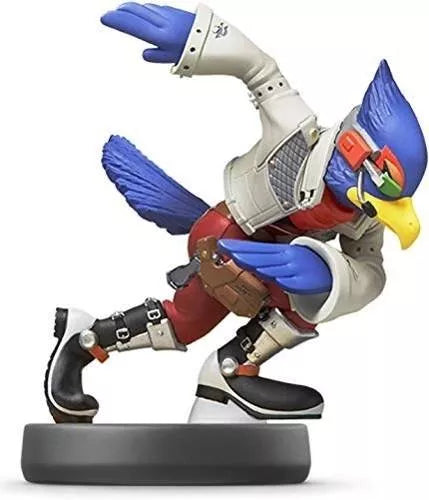 Figura nintendo amiibo falco super smash bros sniper