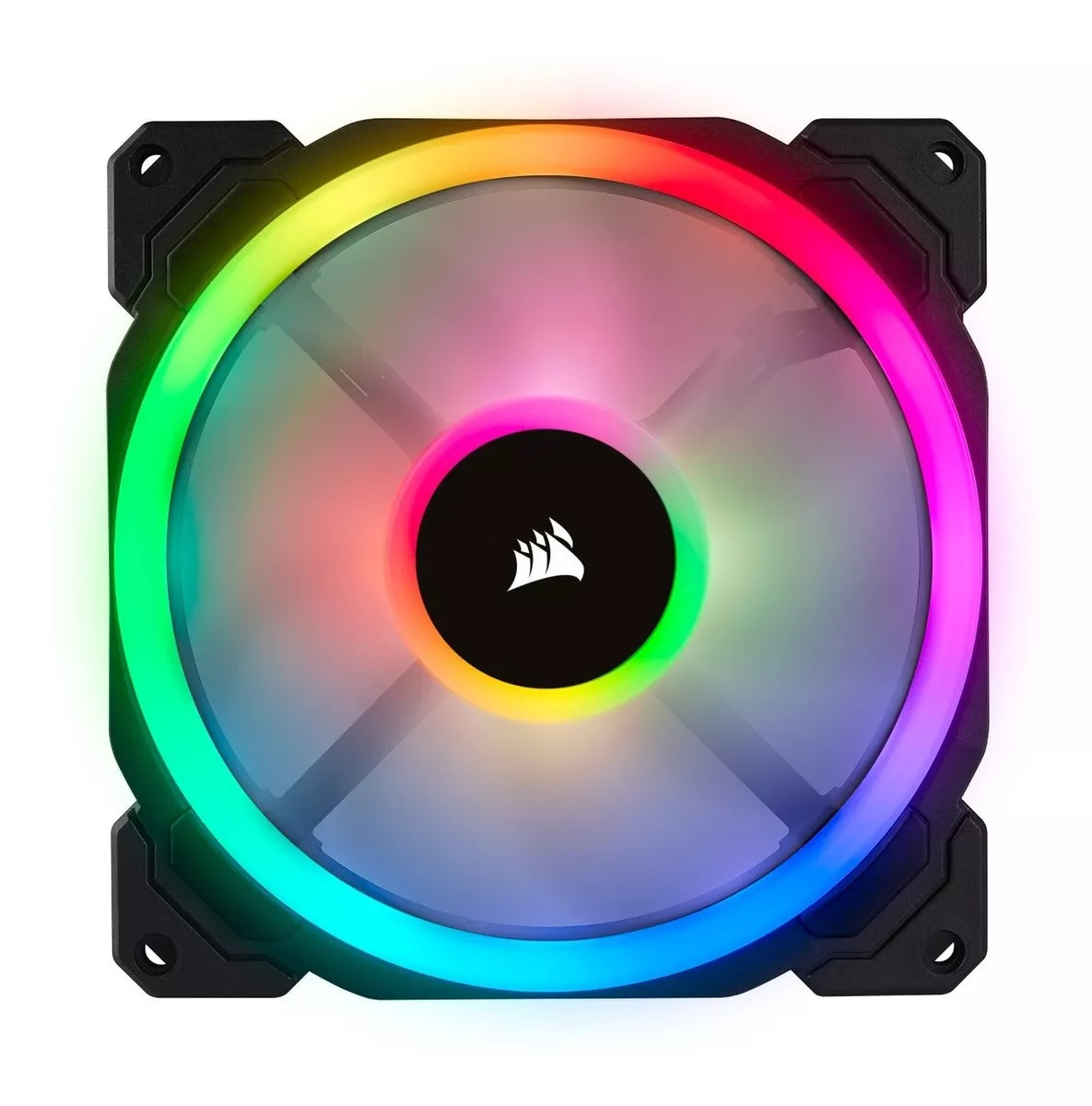 Kit De 2 Ventiladores Corsair Ll140 Rgb 140mm 16 Led Rgb Pwm