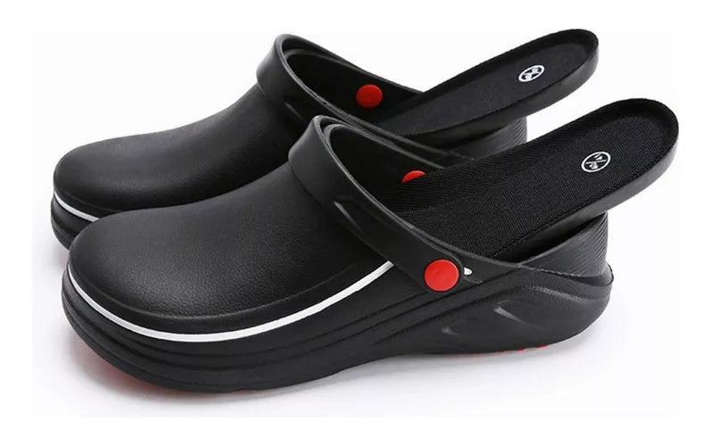 Zapatos De Seguridad De Cocina M-Boya Chef Negro 44/45