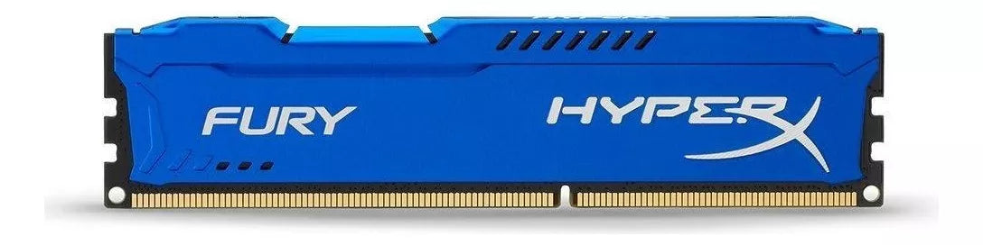 Memoria RAM Fury DDR3 gamer color azul 8GB 1 HyperX HX316C10F/8 [Open box] [Wl]