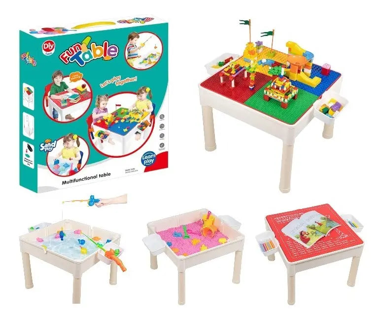 Mesa Didáctica de Juego Learn Play Multifuncional 4 en 1