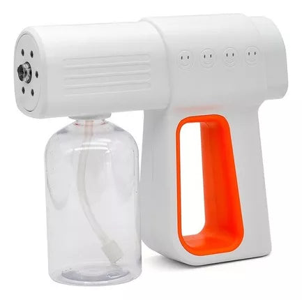 Pistola Sanitizante Desinfectante Spray Recargable Luz Uv K6X