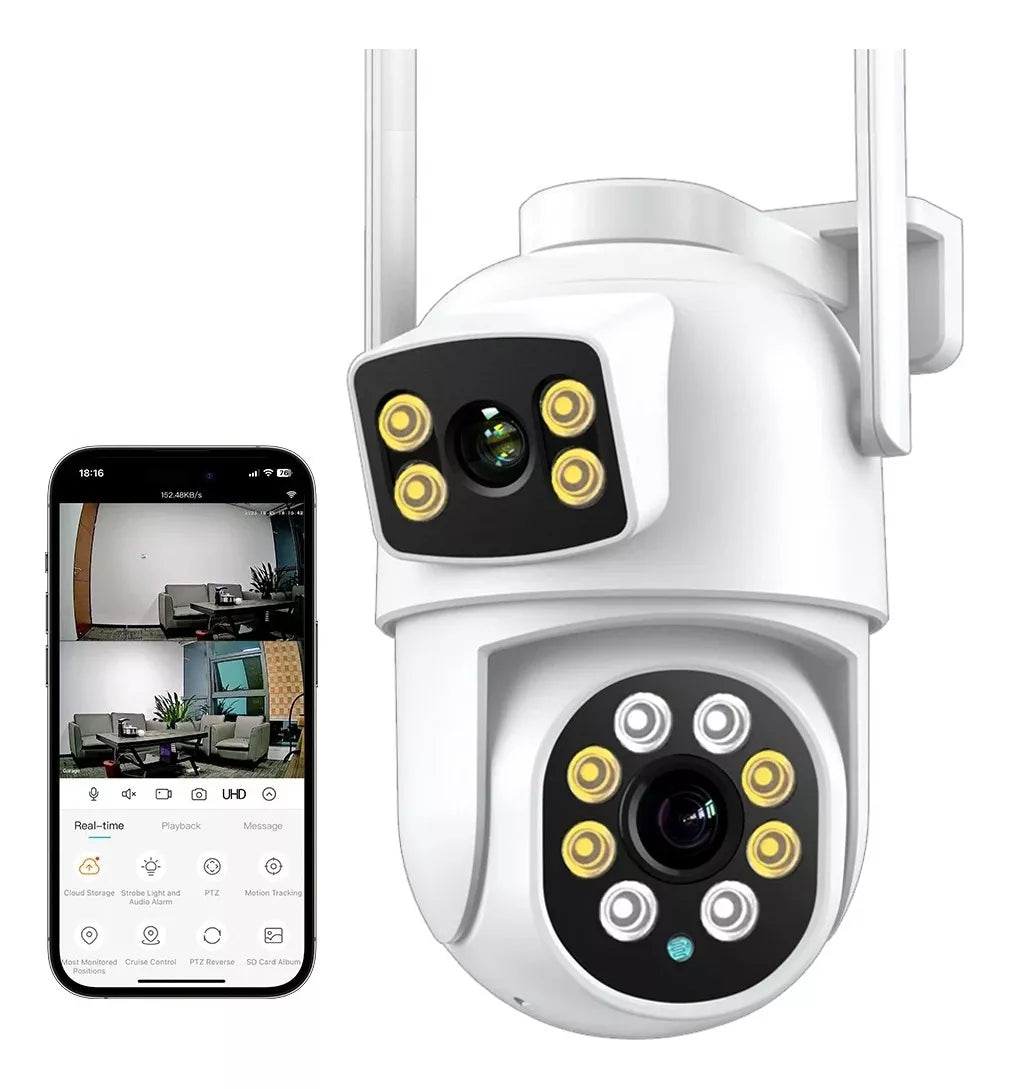 Cámara De Vigilancia Anberx Wireless 8mp Full Hd