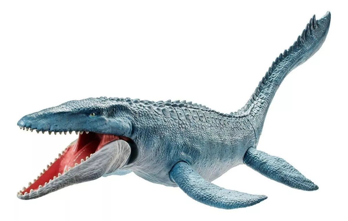 Figura De Accion Mosasauro Mattel Jurassic World [Openbox]