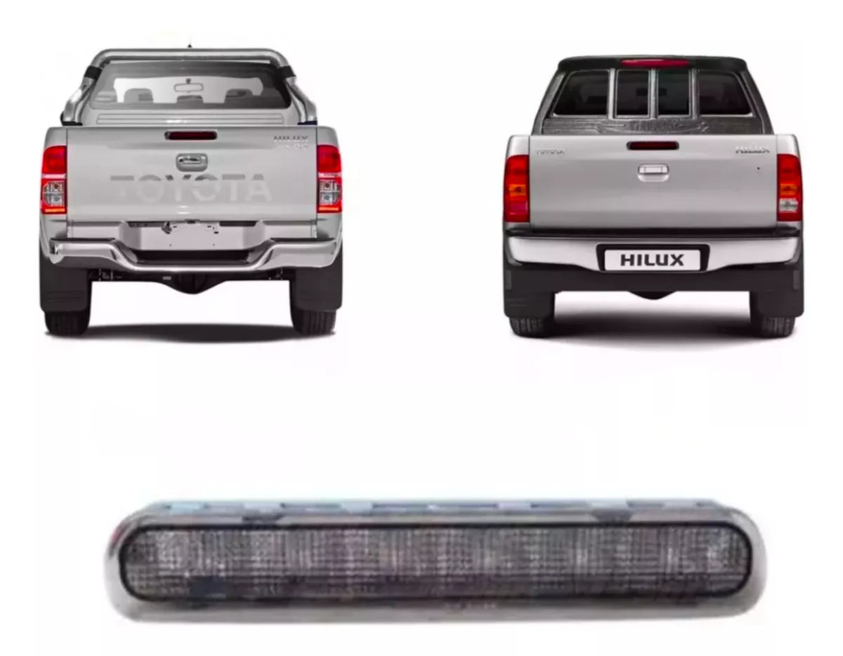 Tercera Luz Freno Toyota Hilux 2005 - 2015 Blanca Genérico.