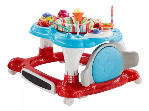 Andador Bebesit Activity Center 3 En 1 Rojo / Azul [NTO]