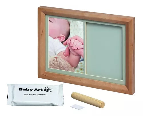 Baby Art marco de 12 fotos y huella de tu bebé Primer Año