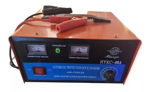 CARGADOR DE BATERIA PARA AUTO HUAN QIU HYKC-40A 210V - 230V / 12V 24V