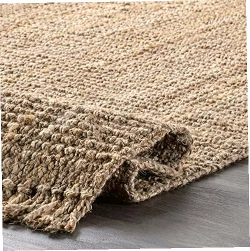 ALFOMBRA NULOOM DE YUTE NATURAL NCCL01 CAFE 3X5 PULG