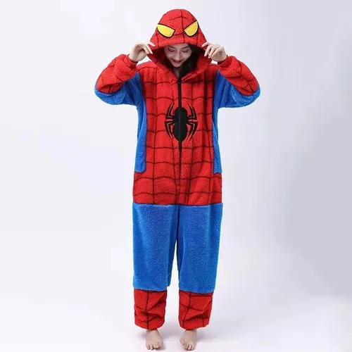 PIJAMA ADULTO SPIDERMAN GENERICO COSPLAY