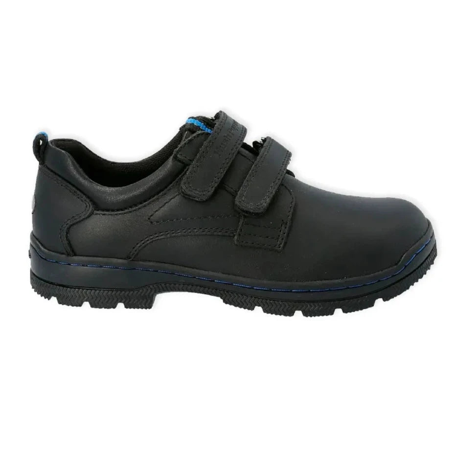 Zapato Escolar Hush Puppies 1 Work Velcro Negro 31