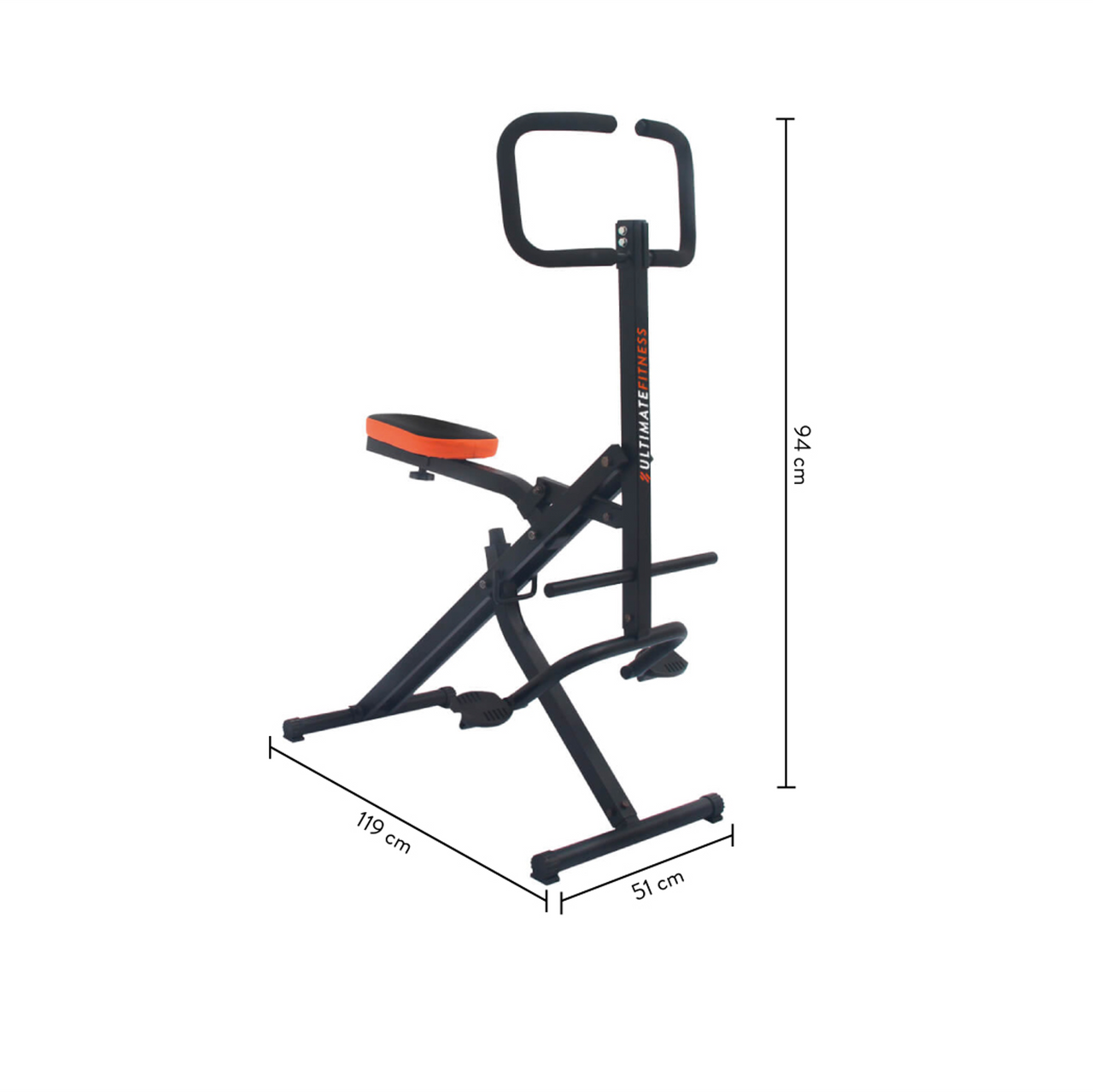 Maquina Abdominal Ultimate Fitness Total Crunch [Openbox]
