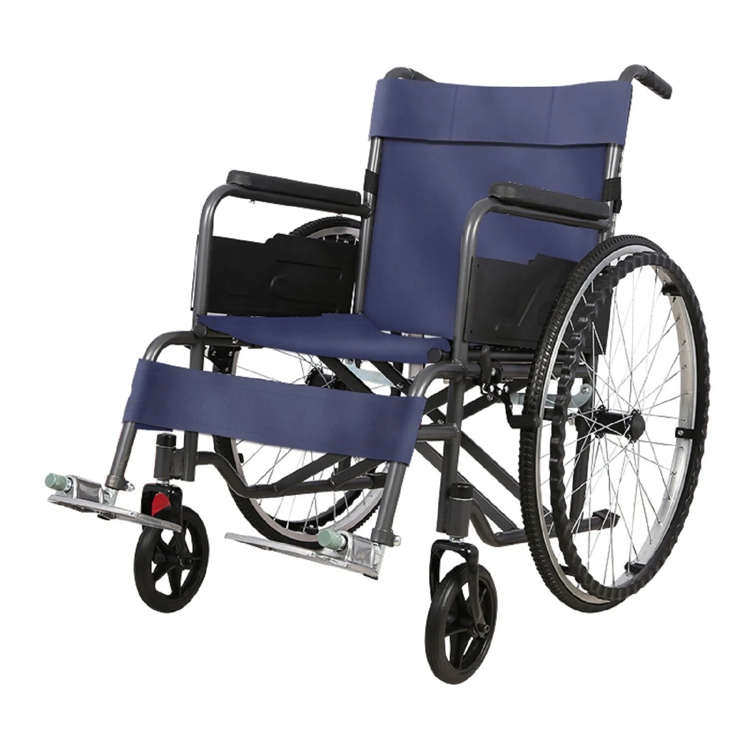 Silla De Ruedas Plegable Fistcare Standard 2.0 Azul [2NE]