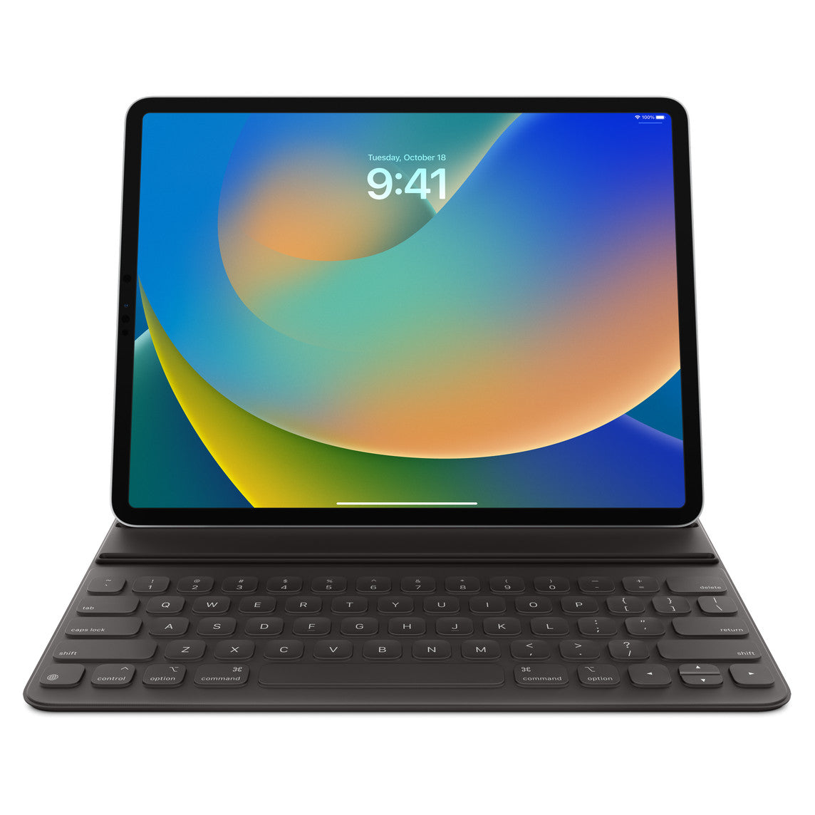 Magic Keyboard Folio para el iPad Español (América Latina) - blanco