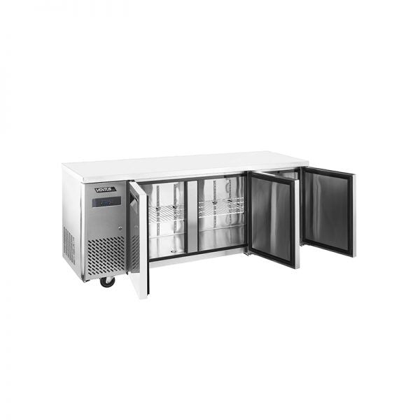 Meson Refrigerado 3 Puertas Ventus Vmr3Ps-480 Inox 380 Lts