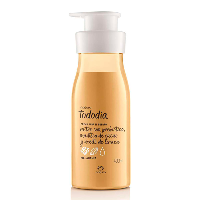 Crema Para El Cuerpo Natura Tododia Macadamia 400 Ml