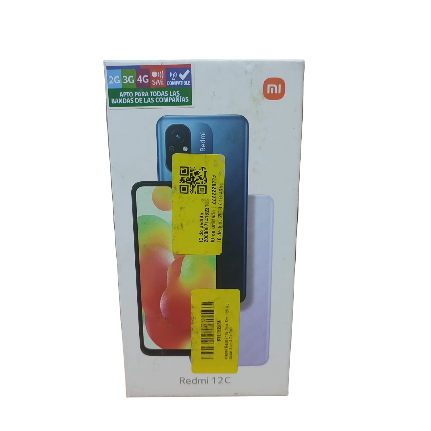 Celular Xiaomi Redmi 12C Ocean Blue Ram: 4Gb / Rom: 128Gb