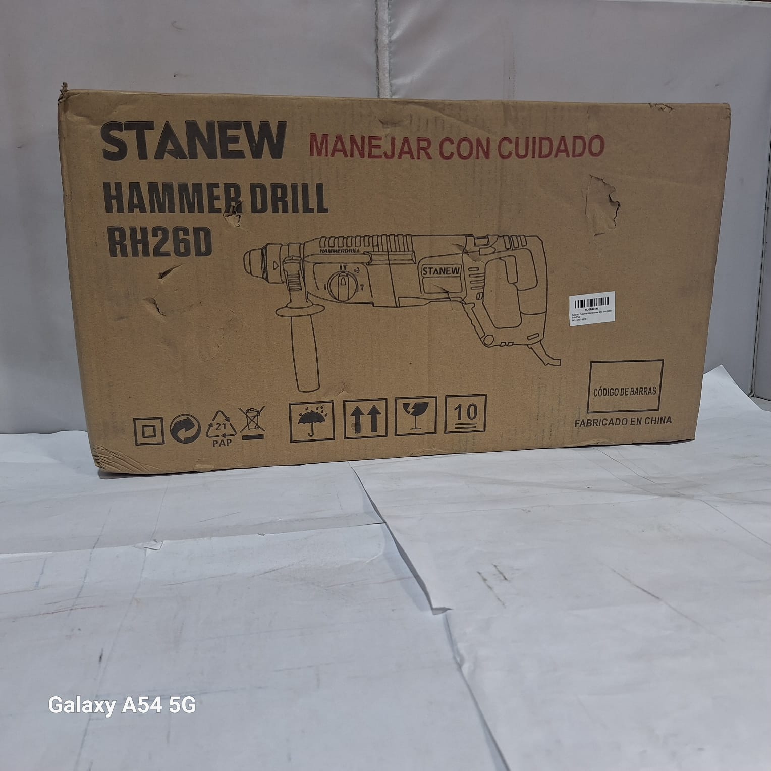 Taladro Rotomartillo Stanew Rh26D Sds Plus 800W  [Openbox]