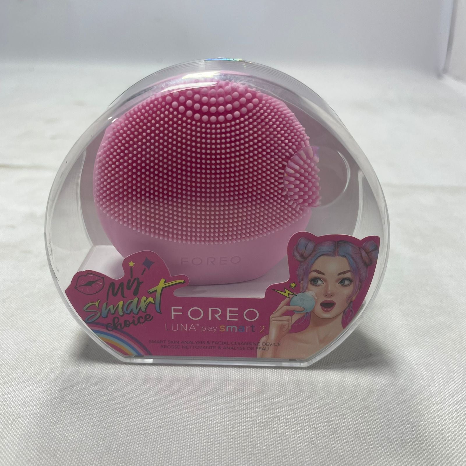 Limpiador Facial Foreo Luna Play Smart 2 Rosado