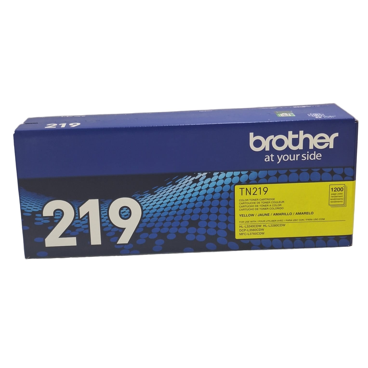 Cartucho de toner BROTHER TN 219 Amarillo