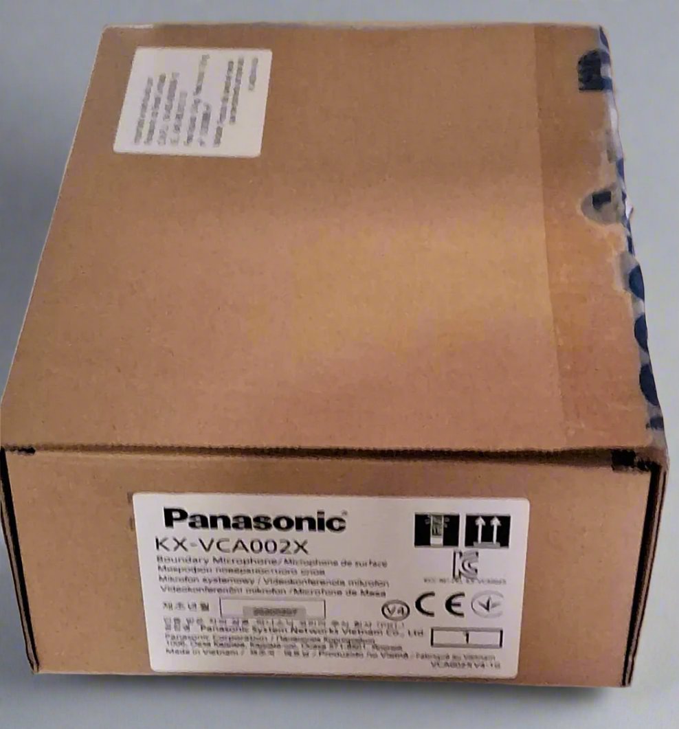 PANASONIC KX-VCA002X - Micrófono de superficie analógico negro