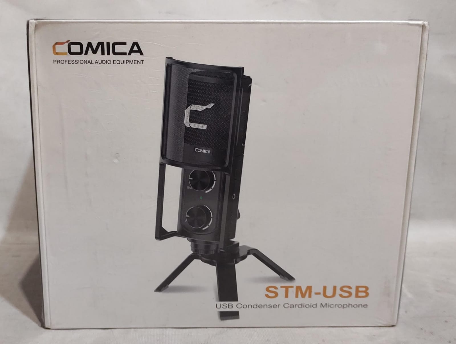 Microfono Condensador Usb Comica Stm-Usb Negro