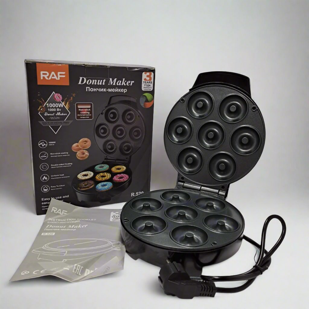 Maquina De Donas Raf R.520 Donut Maker 1000w 7