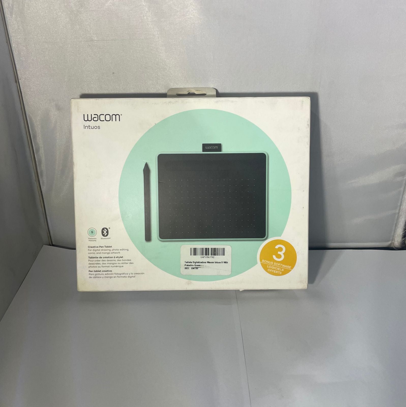 Tableta digitalizadora Wacom Intuos S CTL-4100WL con Bluetooth pistachio green [Open box] [Ml2]