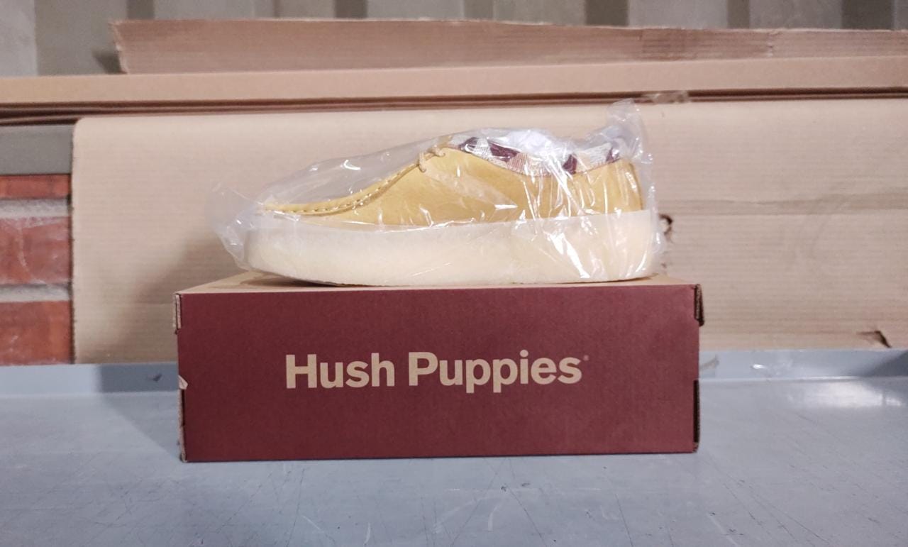 Zapato Cuero Mujer Recife Hush Puppies Talla 39 Yellow [NW]