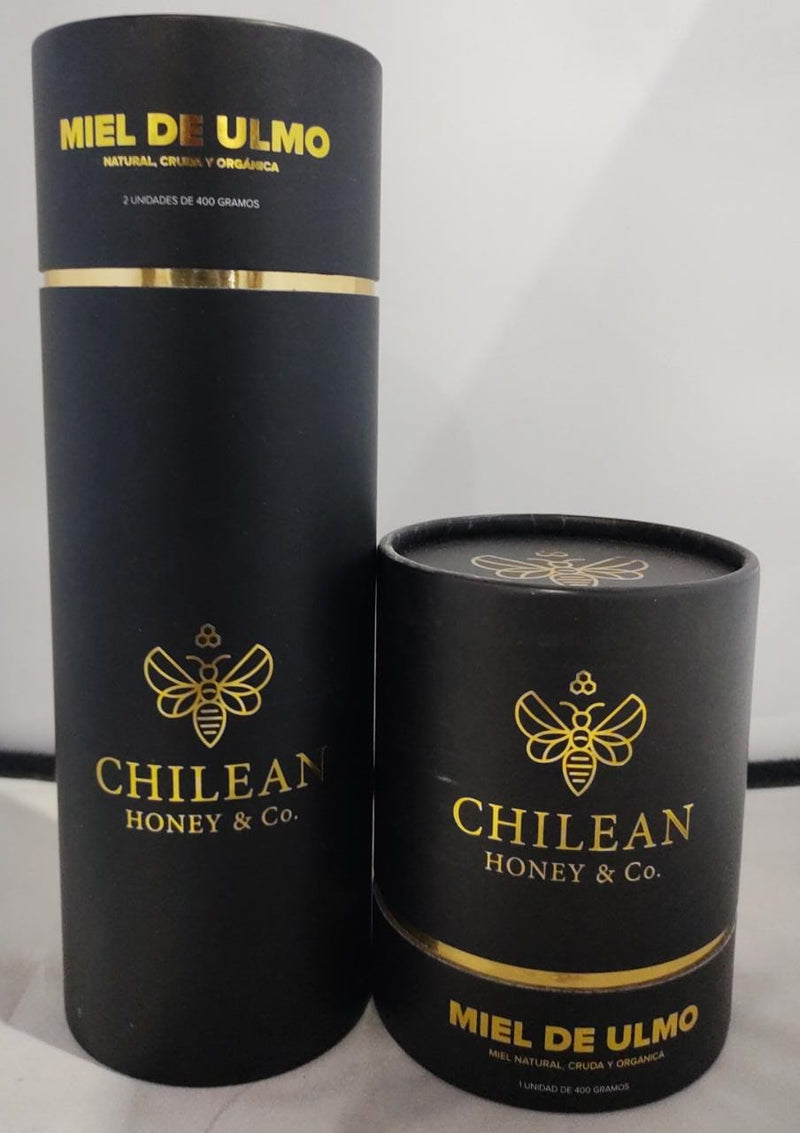 Pack de 3 miel de ulmo 400g empaque premium chilean honey