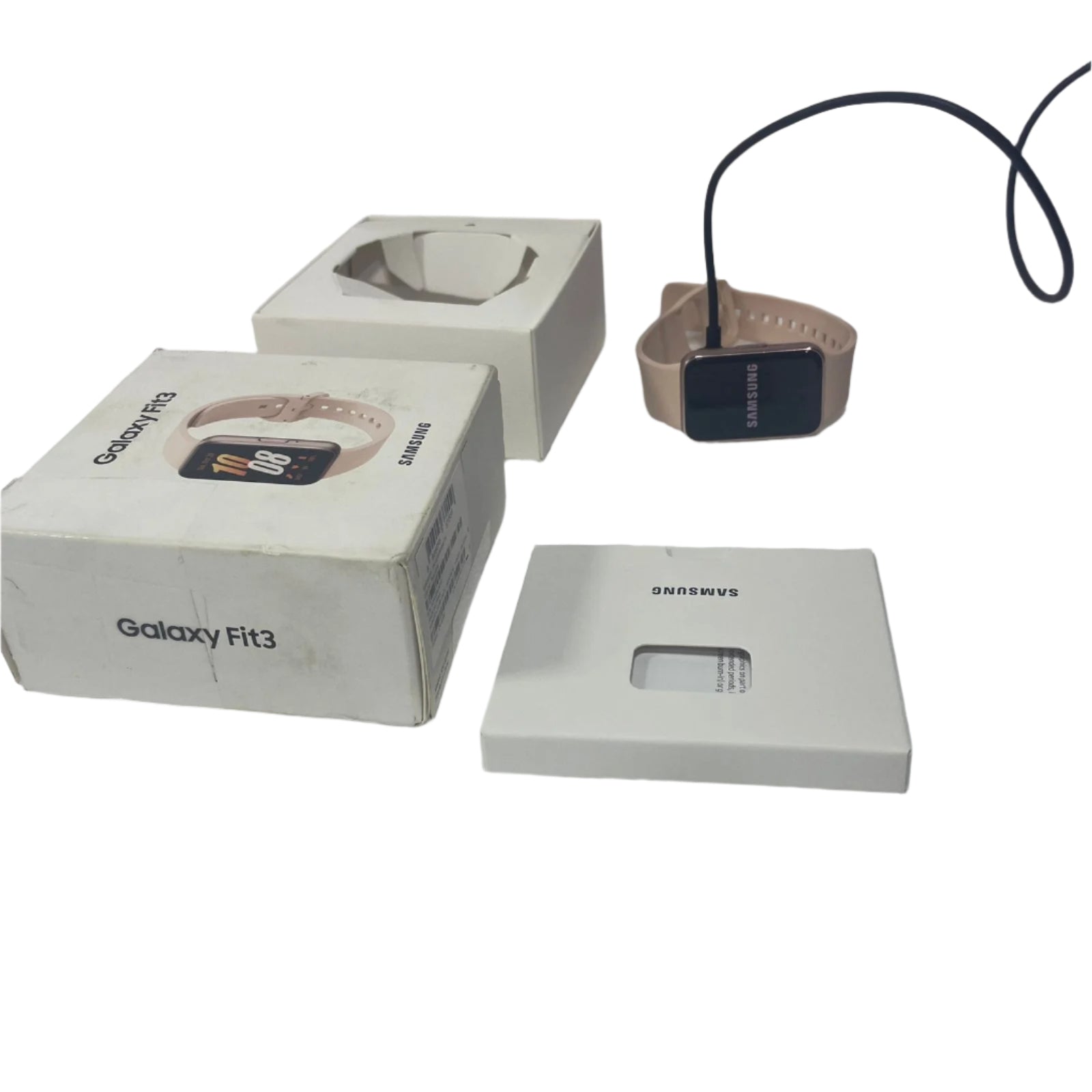 Reloj Smartwatch Samsung Galaxy Fit 3 / Sm-R390nidalta Pink Gold