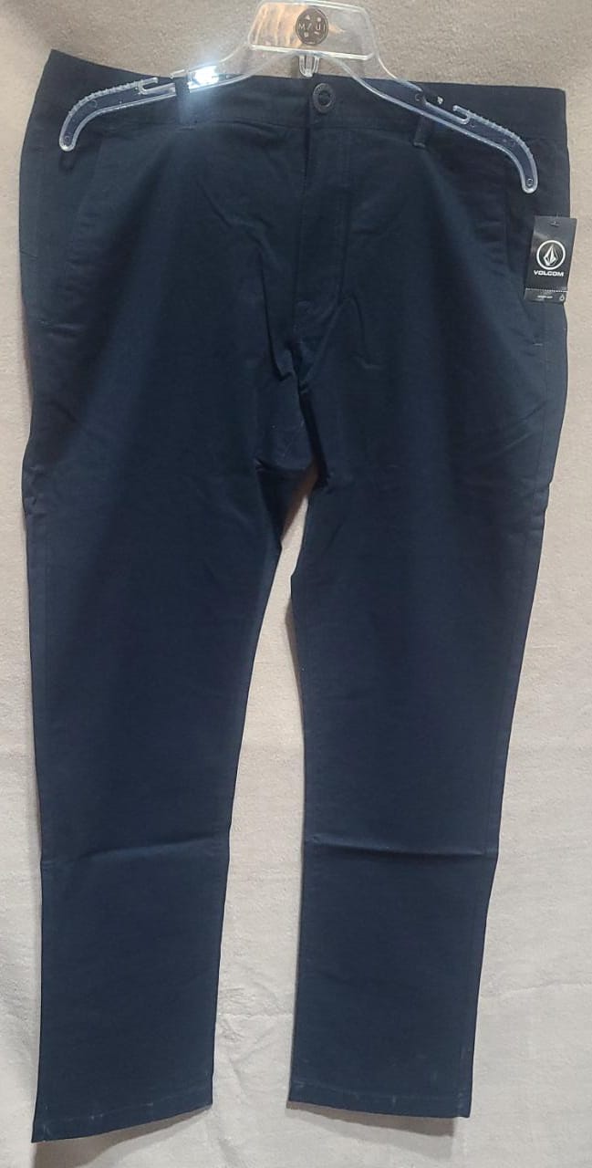 Pantalon clasico 7n117 volcom slim blue talla 32