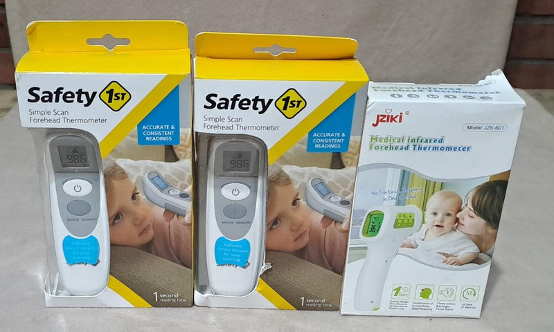 Pack de 3 termometros Safety y jziki
