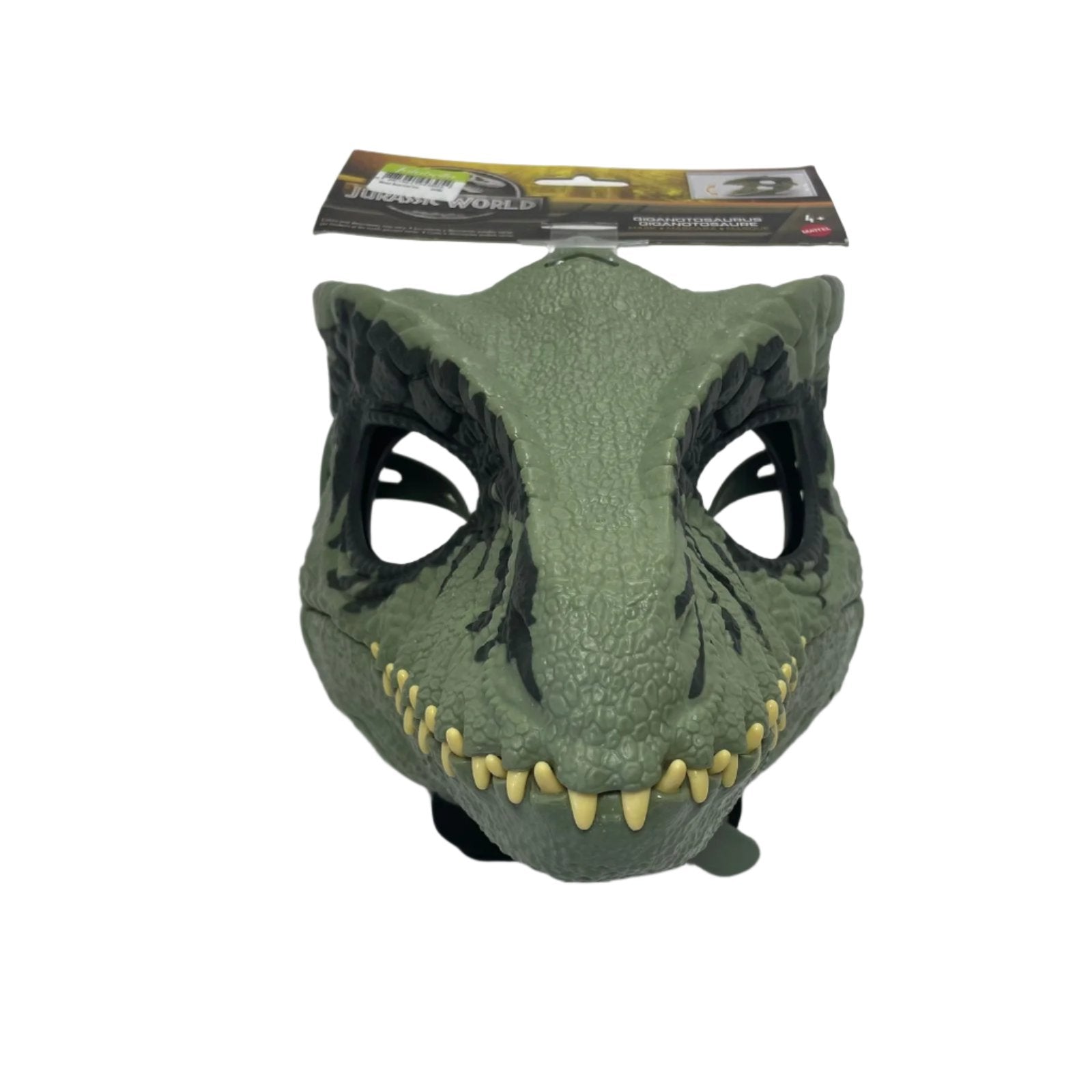 Mascara Dinosaurio Matel Giganotosaurus Masque Verde 4+