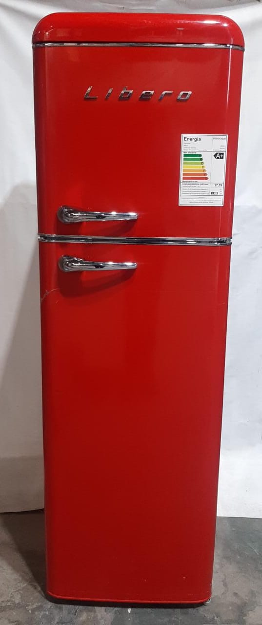 Refrigerador frío directo libero lrt-280dfmr 239 lts color rojo