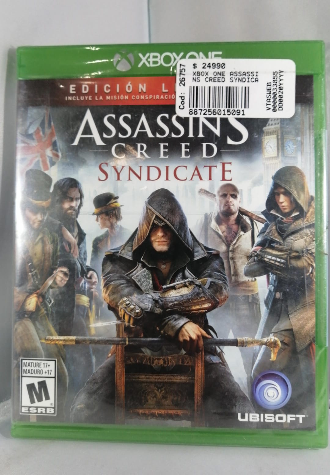 Juego consola xbox one ssassin´s creed: syndicate