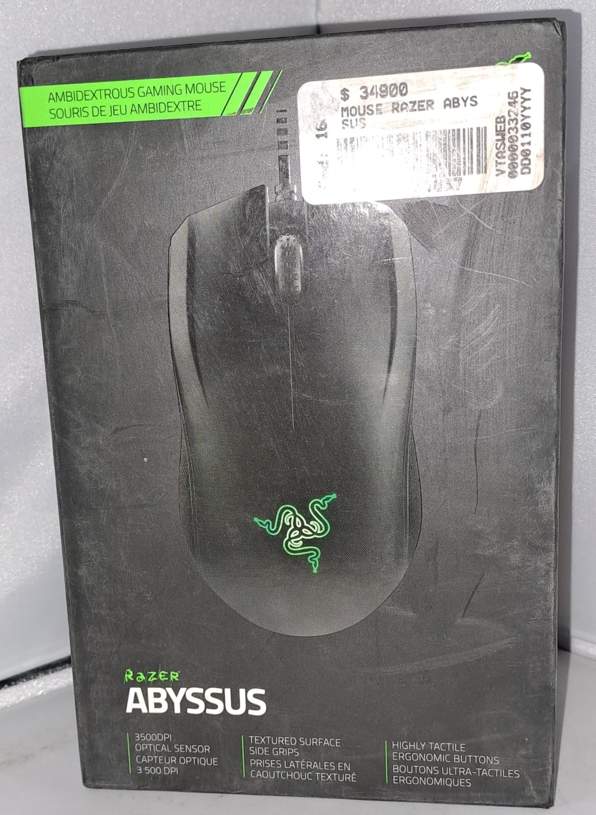 Mouse gamer razer abyssus [Openbox]