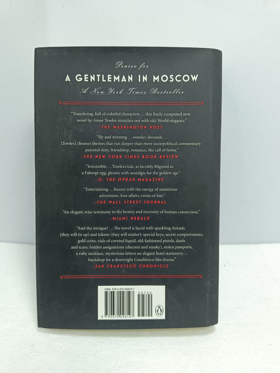 Libro  En Ingles A Gentleman In Moscow [NTO]