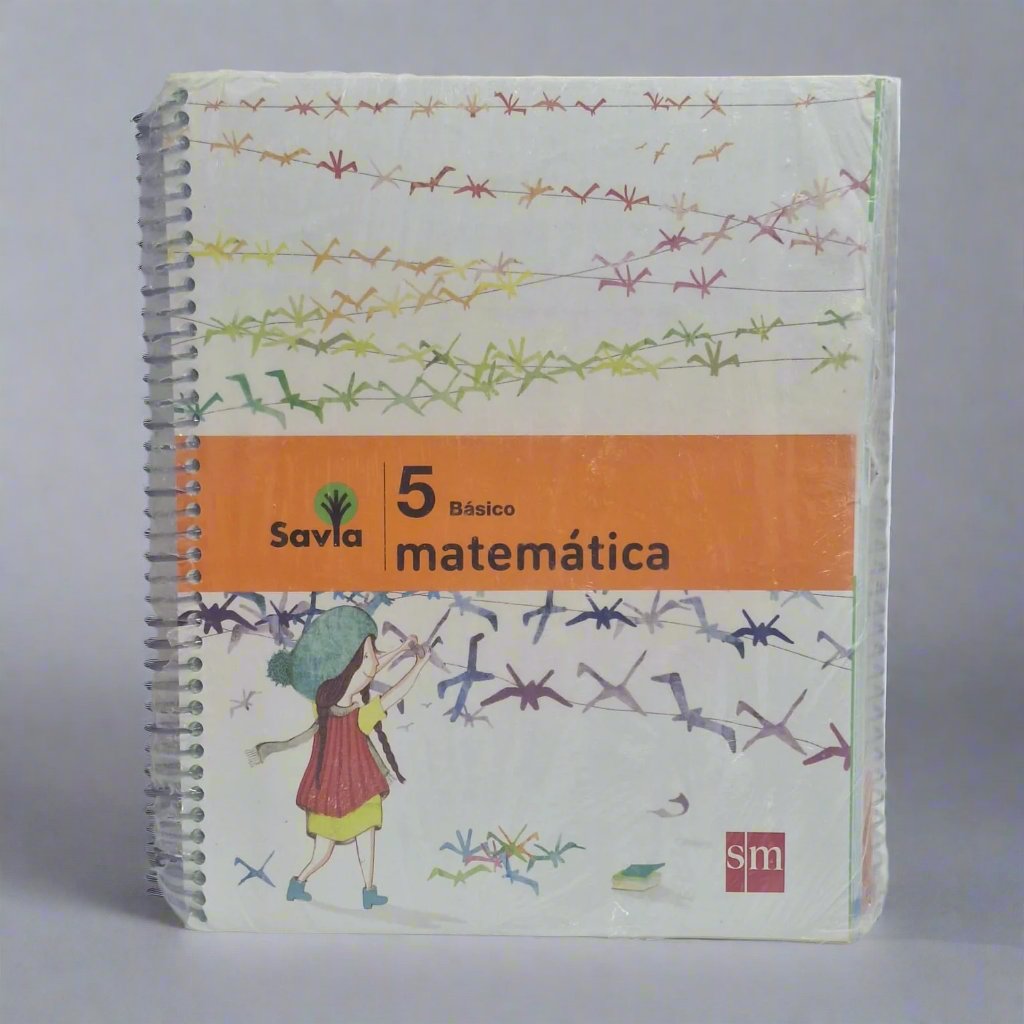 Set Libro+Cuaderno De Actividades Savia Matematica 5 Basico