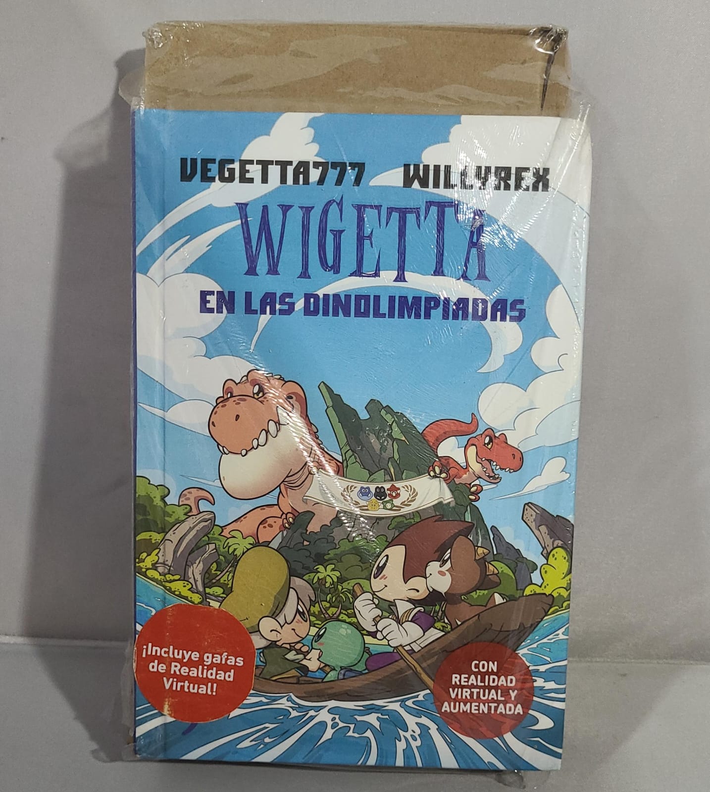 Libro Wigetta En Las Dinolimpiadas Vizz Vegetta 777 [Openbox]