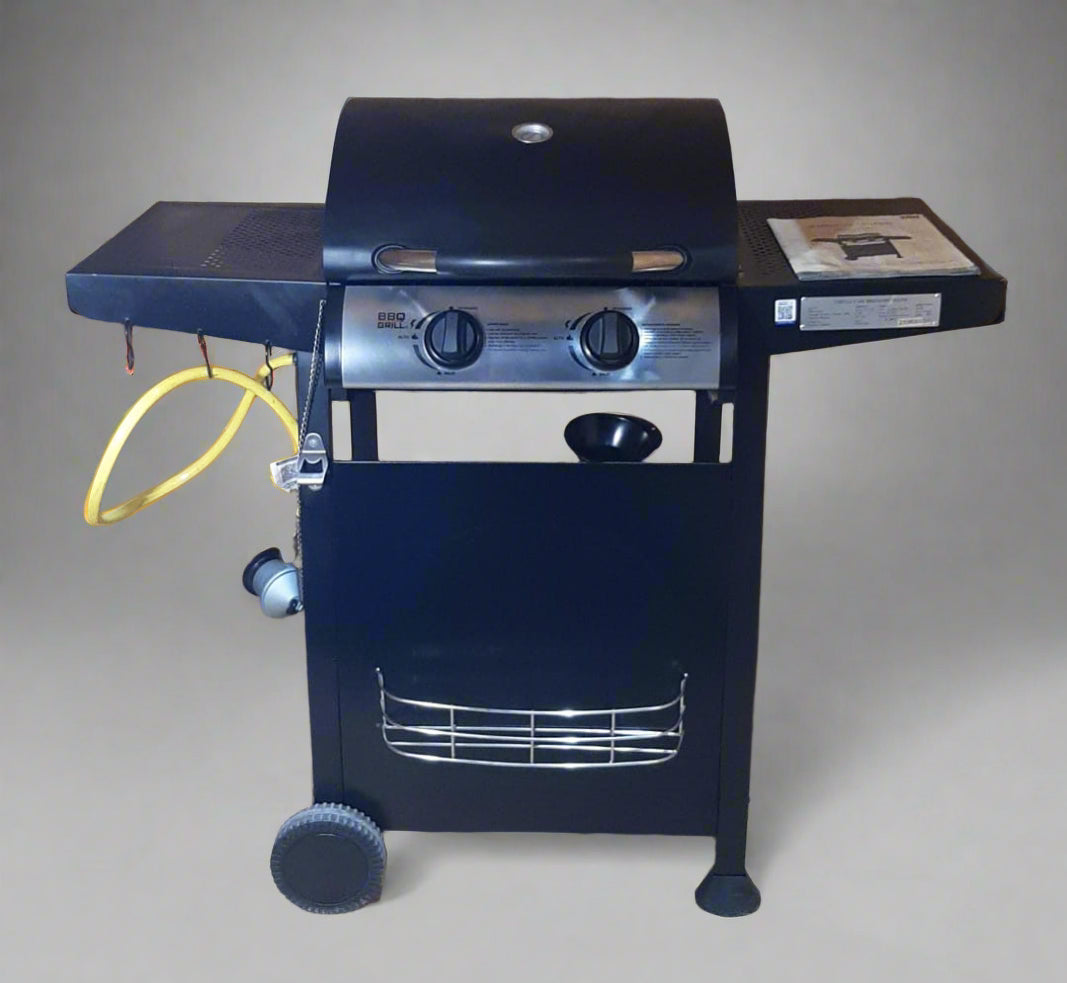 Parrilla 2 Quemadores Bbq Grill Bbq201gcpro Houston Negro