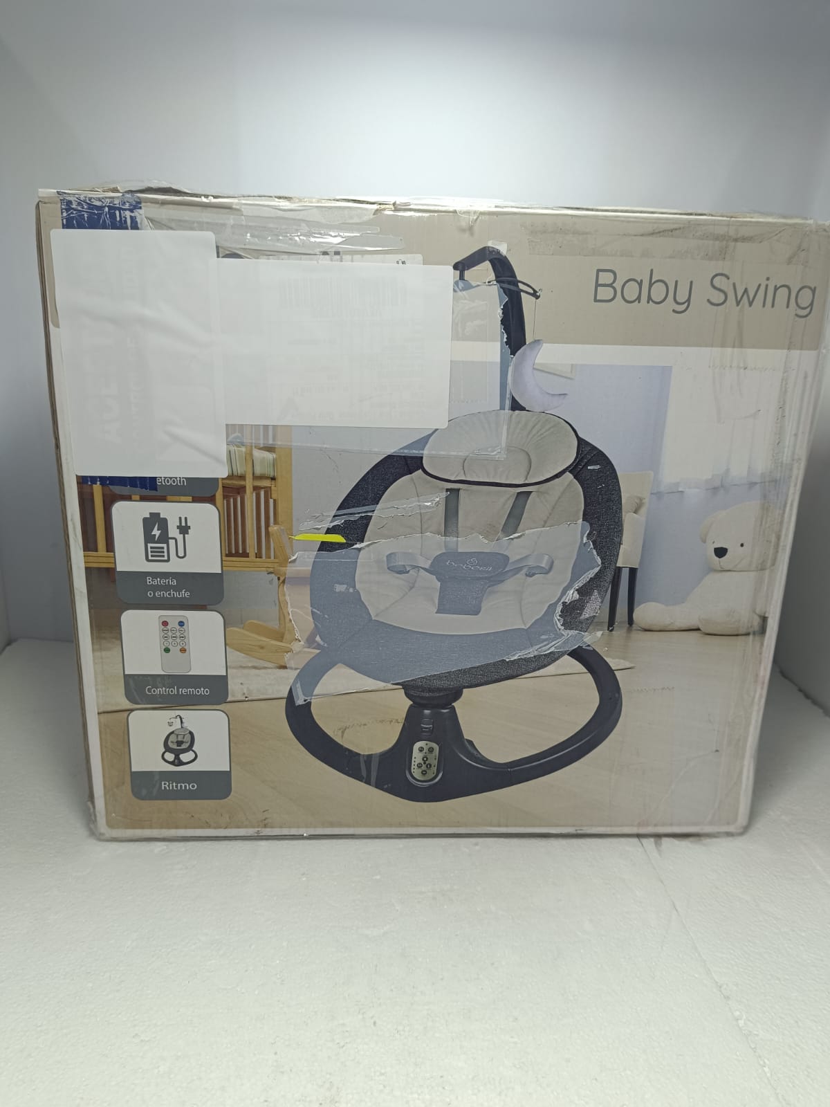 Silla Nido Baby Swing Gris Bebesit