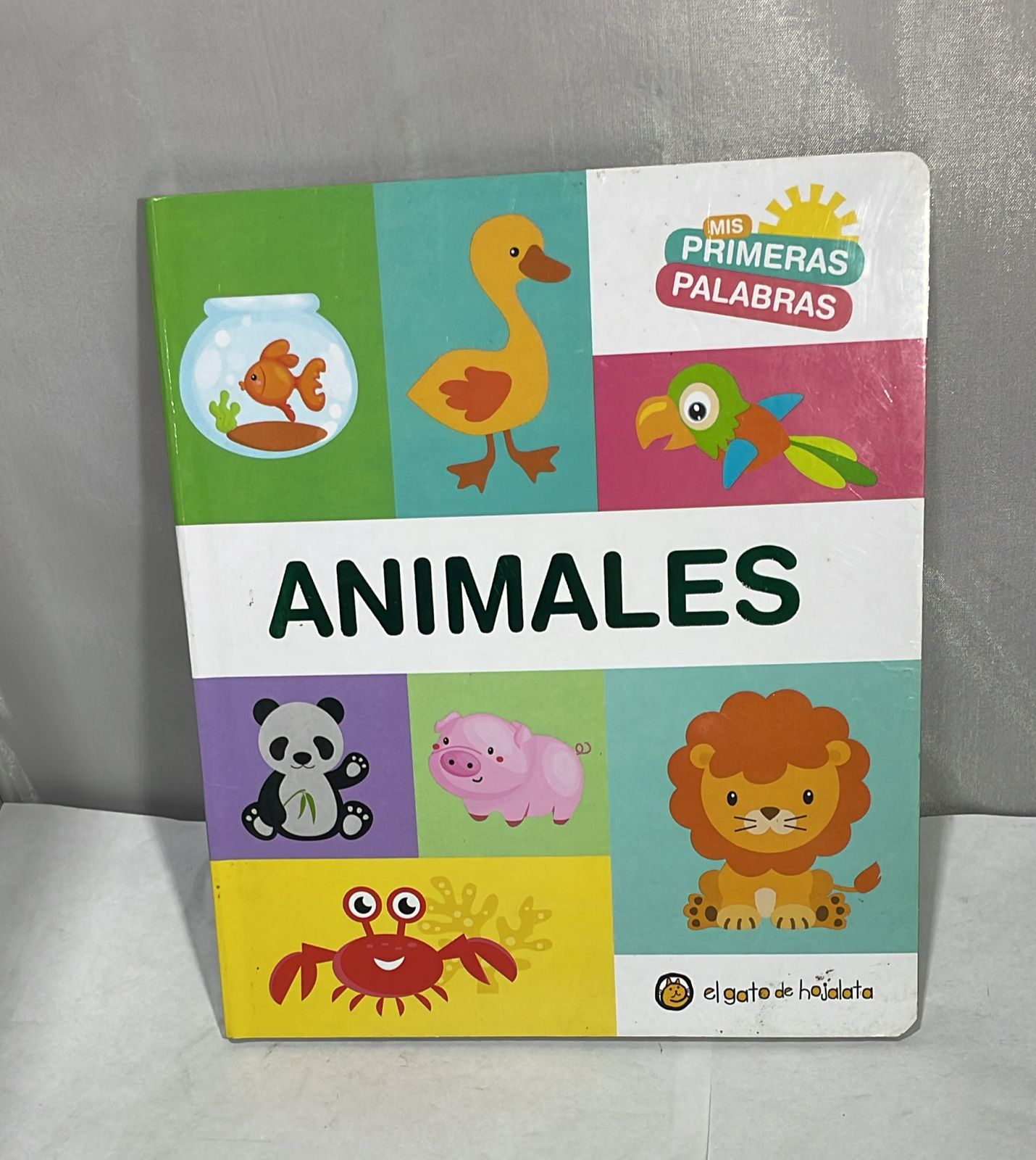 Libro Mis Primeras Palabras Guadal Animales +2 Años [Openbox] [Est]