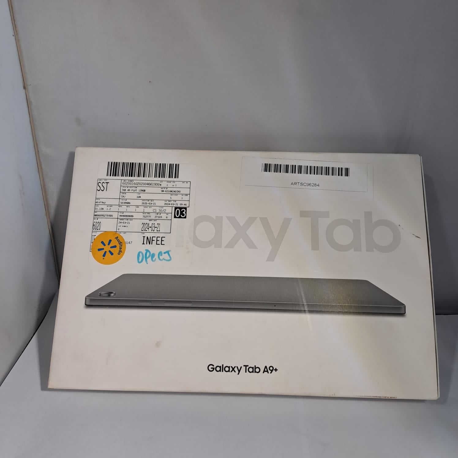 Tablet 128 Gb Samsung Galaxy Tab A9+ Negro [Openbox] [Wl]