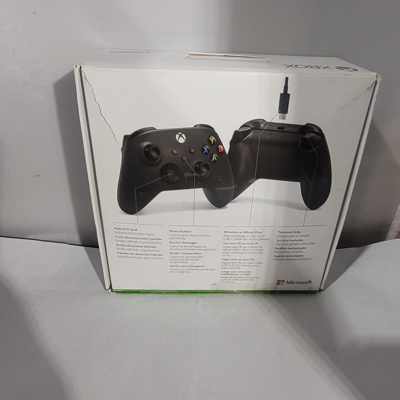 Control Cable Usb Xbox Microsoft [Openbox]